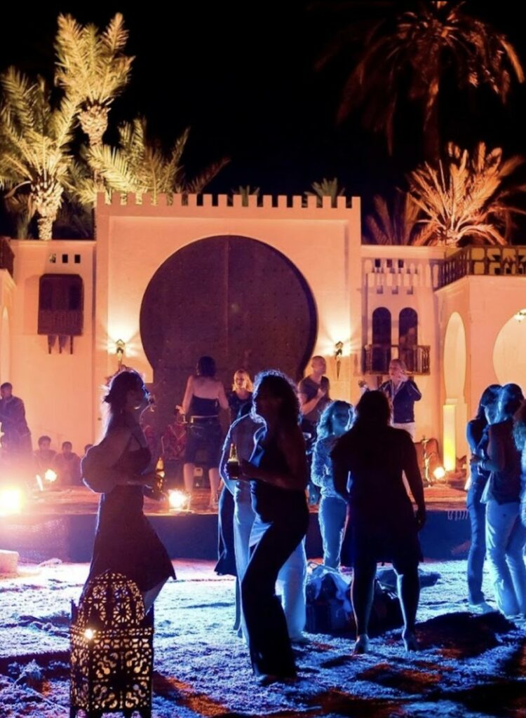 People dancing in Morocco