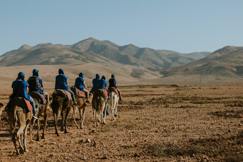 Morocco horse ride